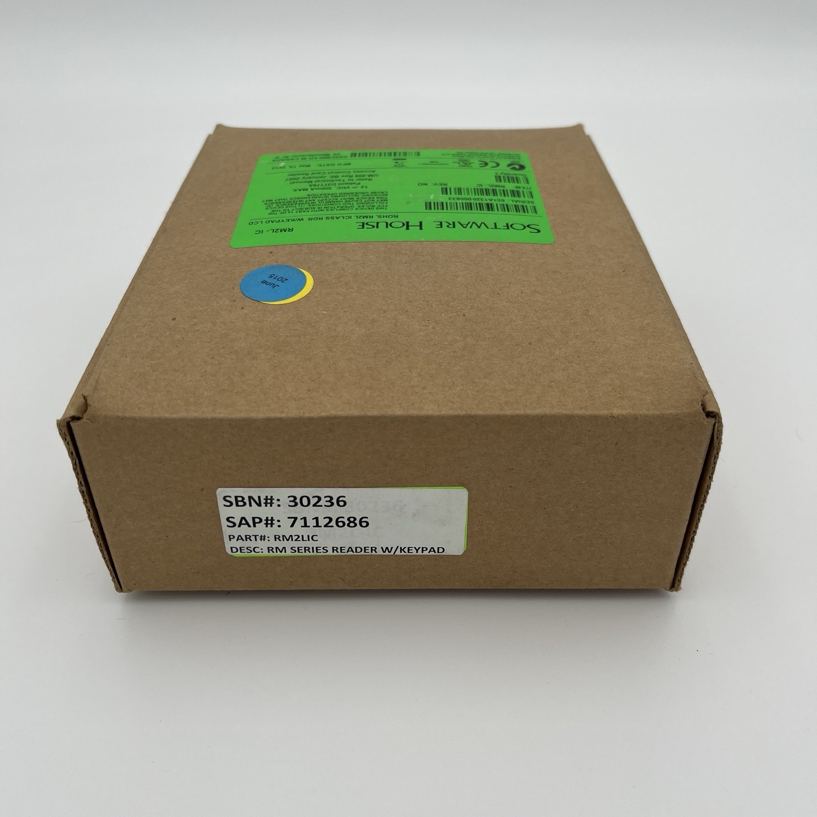 BRAND NEW!! Software House iClass Card Reader with Keypad LCD - RM2L-IC