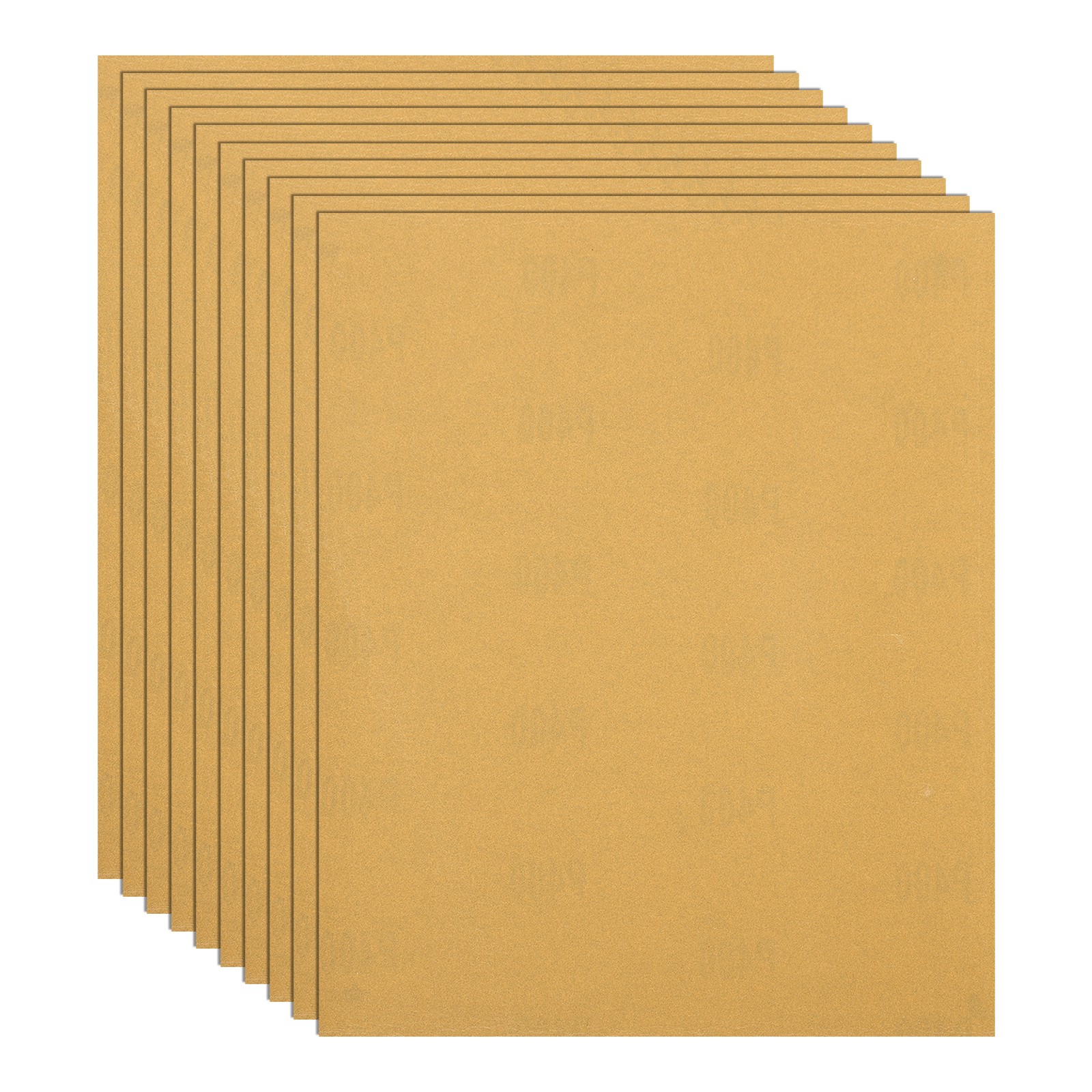 10 Pack 9" x 11" Sandpaper, 400 Grit Sand Paper for Wood Furniture Floor