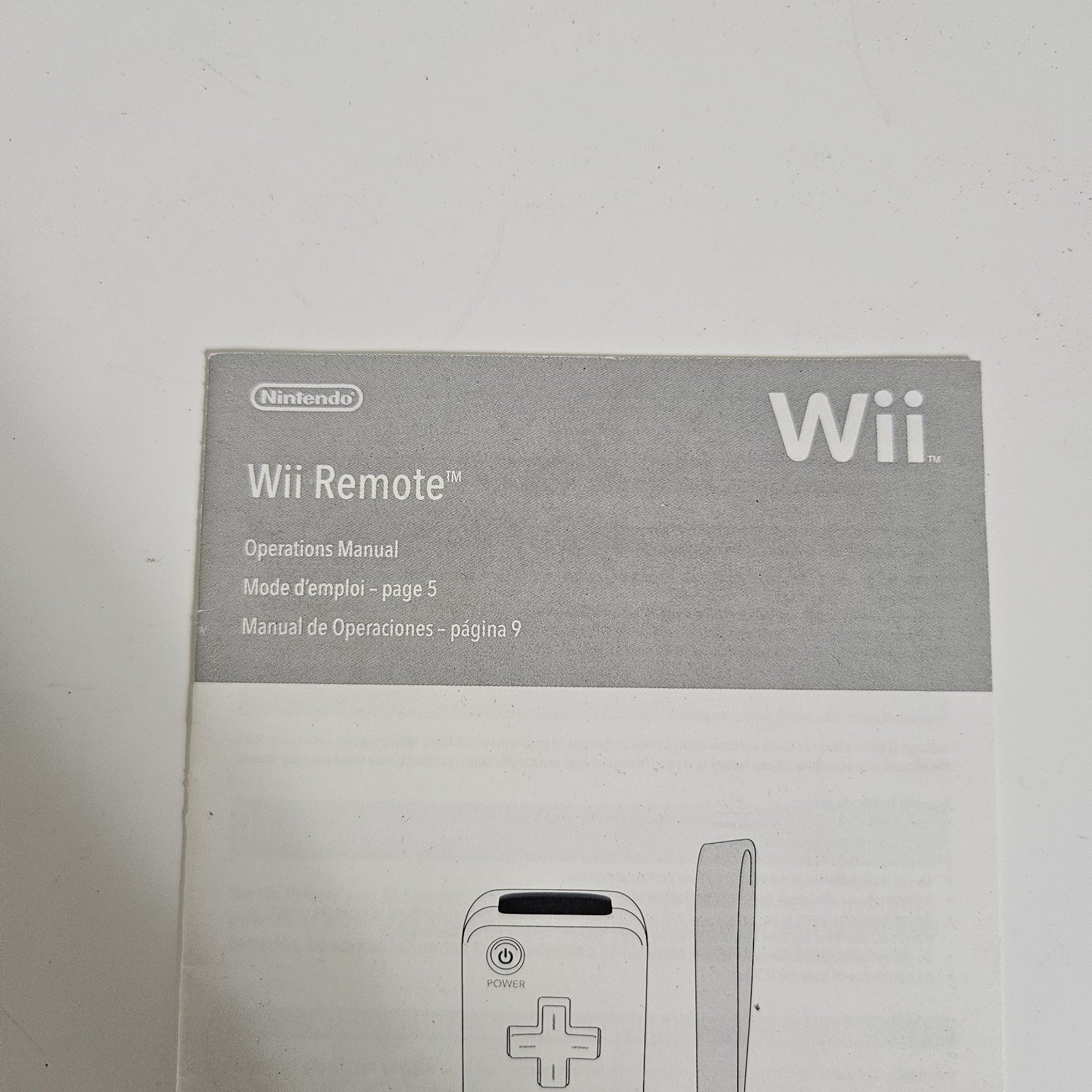 Wii User and Instructional Manual