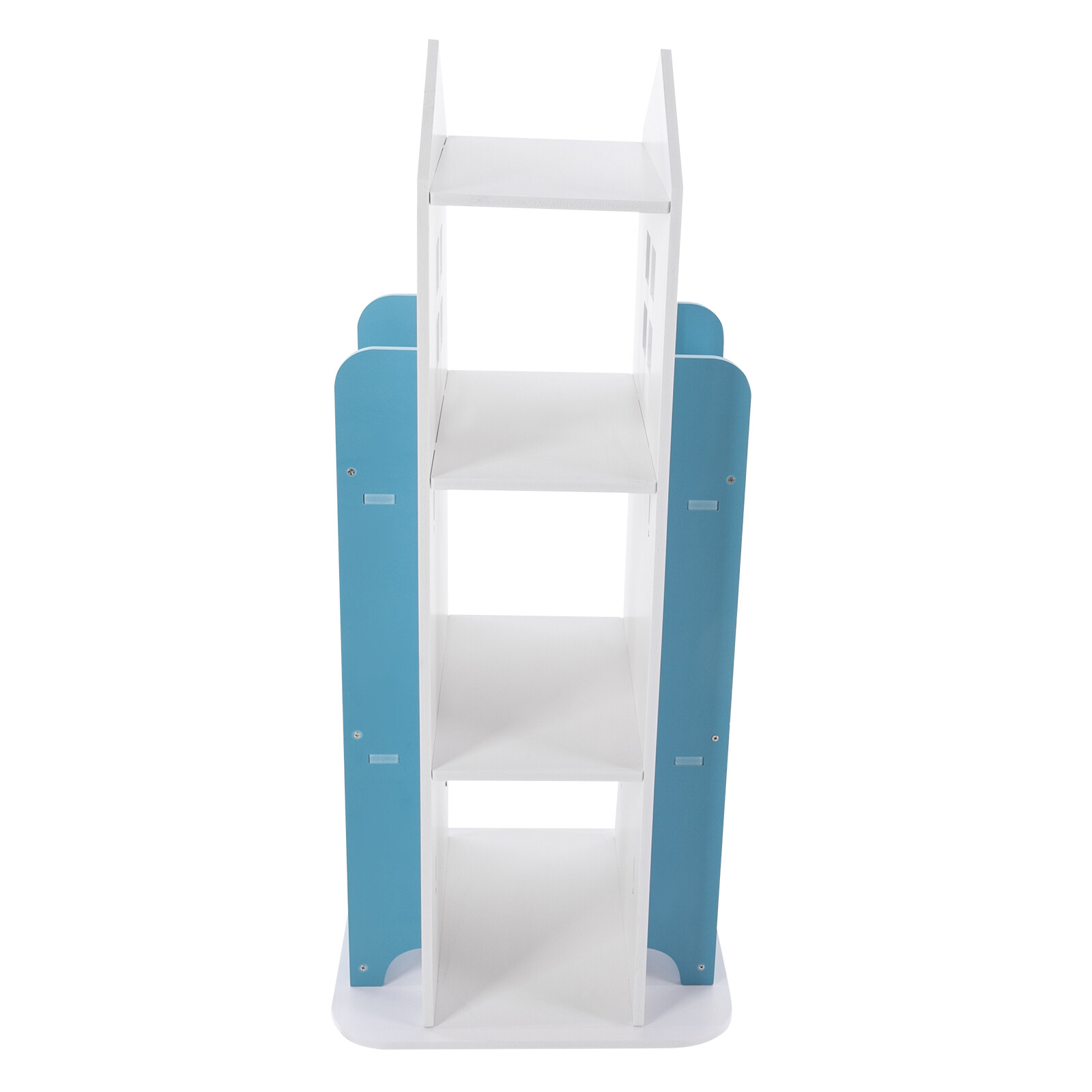 360° Rotating Bookshelf Bookcase Storage Shelf Freestanding Display Rack Stand