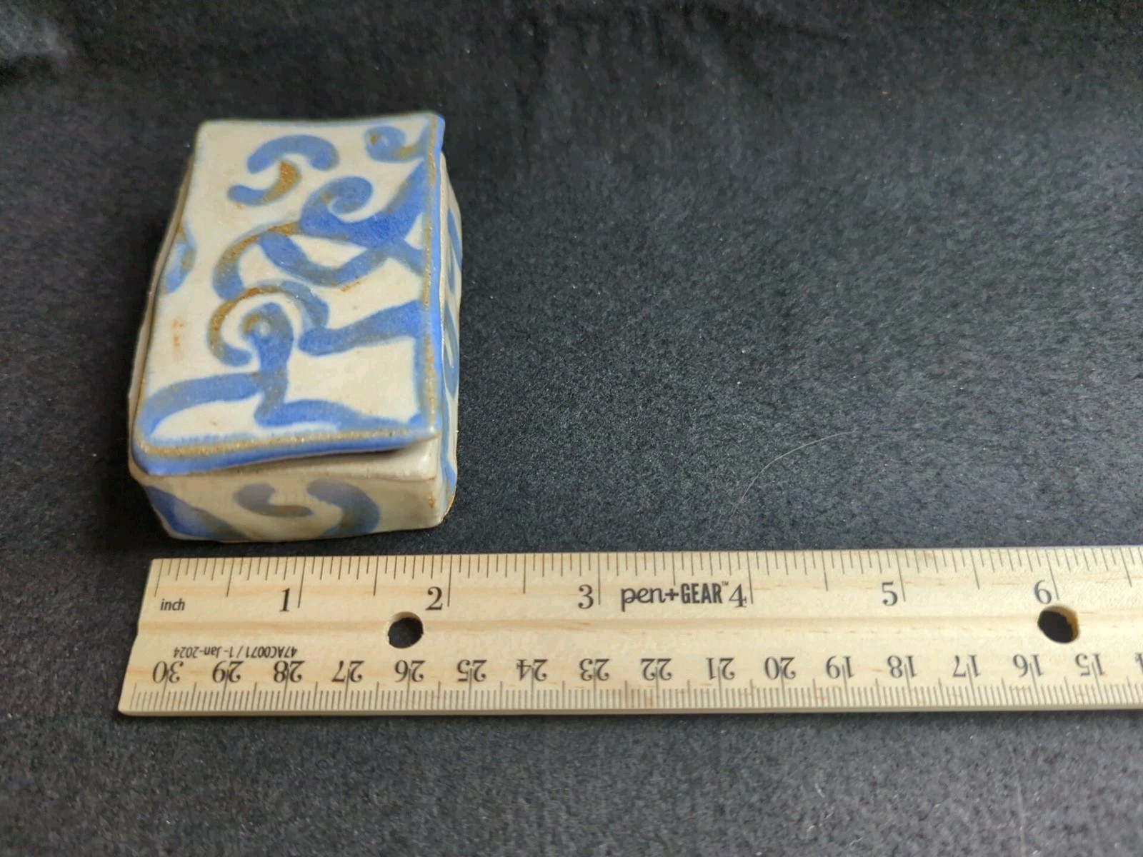 Handmade And Handpainted Trinket Box