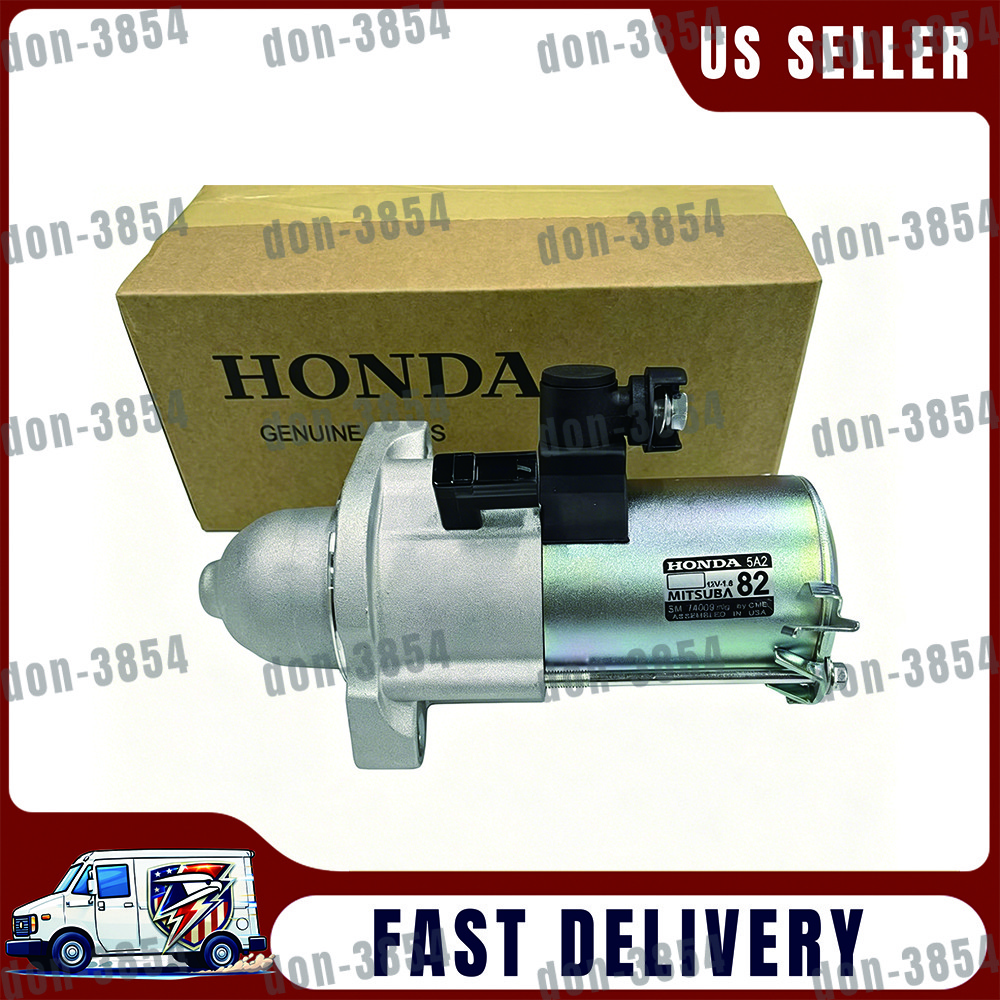 NEW 31200-5A2-A52 Starter Motor for 2013-2017 Accord 2.4L 2015-2016 CR-V