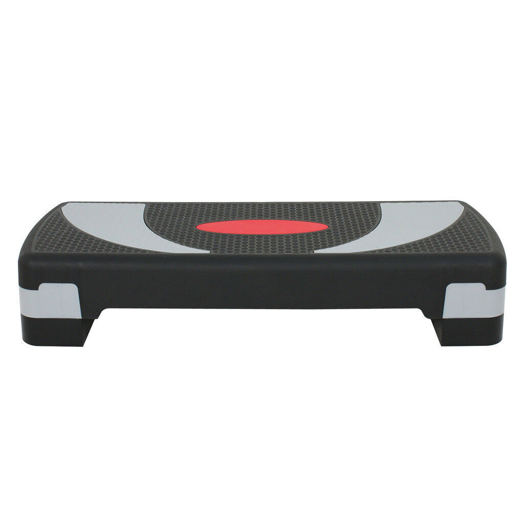 31" Exercise Step Platform Adjustable Aerobic Step Platform Workout Stepper Home