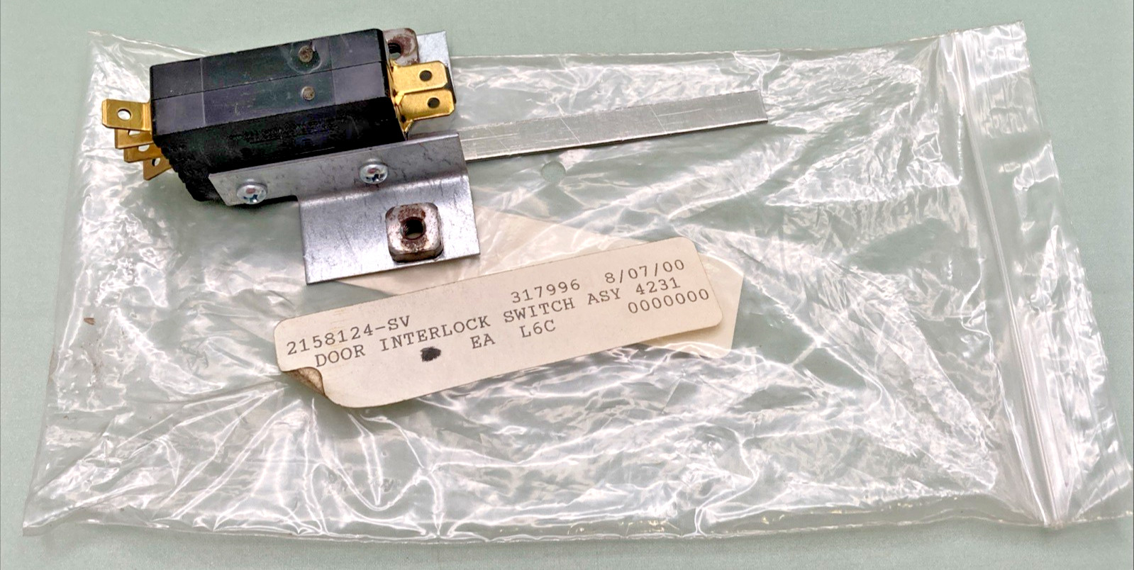 NEW REPLACES Stoelting 2158124-SV Microswitch, Door Interlock