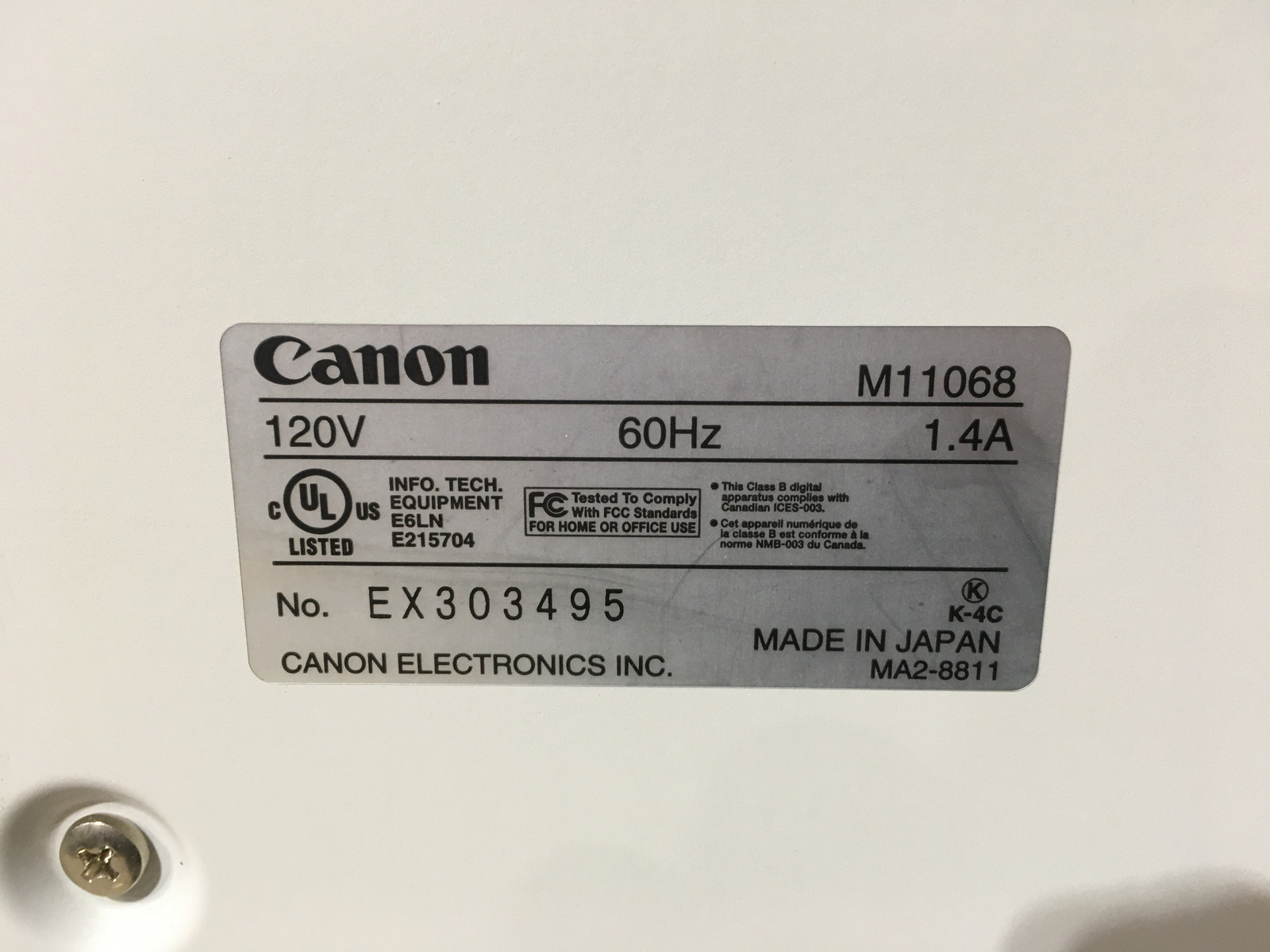 Canon imageFORMULA DR-9050C Document Scanner