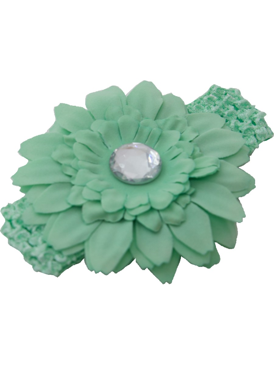 Easter Morning Green Hat Band Fascinator Costume Accessory