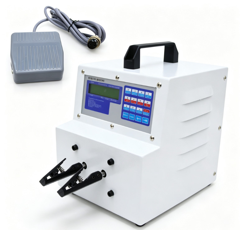 Double Station Wire Twisting Machine Electric Wire Twister Adjustable Speed 110V