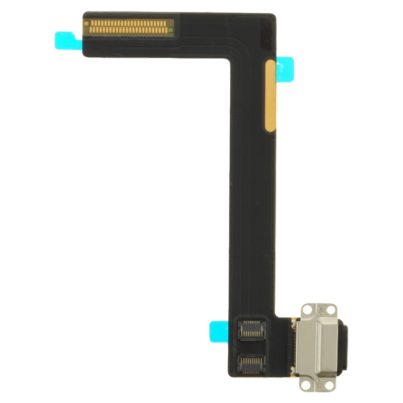 Flex Cable Charge Port Assembly for Apple iPad Air 2 Black Power Charging Plug
