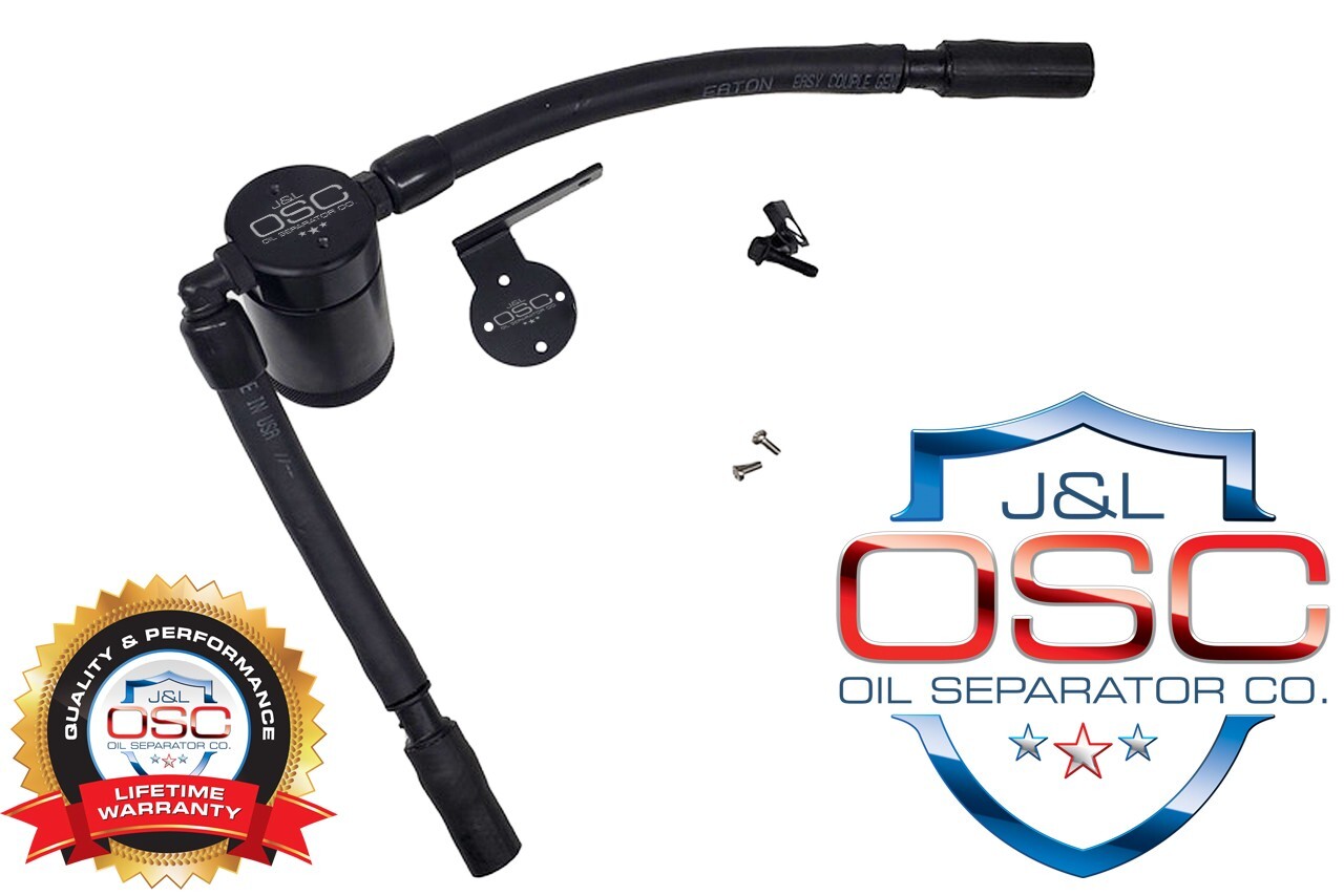 J&L OSC Oil Separator Fits 2016-2019 Ford Escape 1.5L EcoBoost