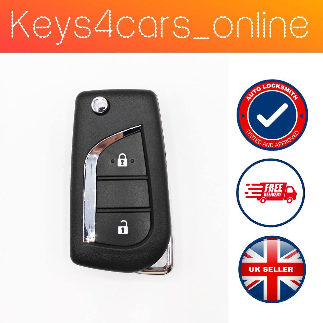 Remote Key Fob for Toyota Aygo 2014-2017  H Chip