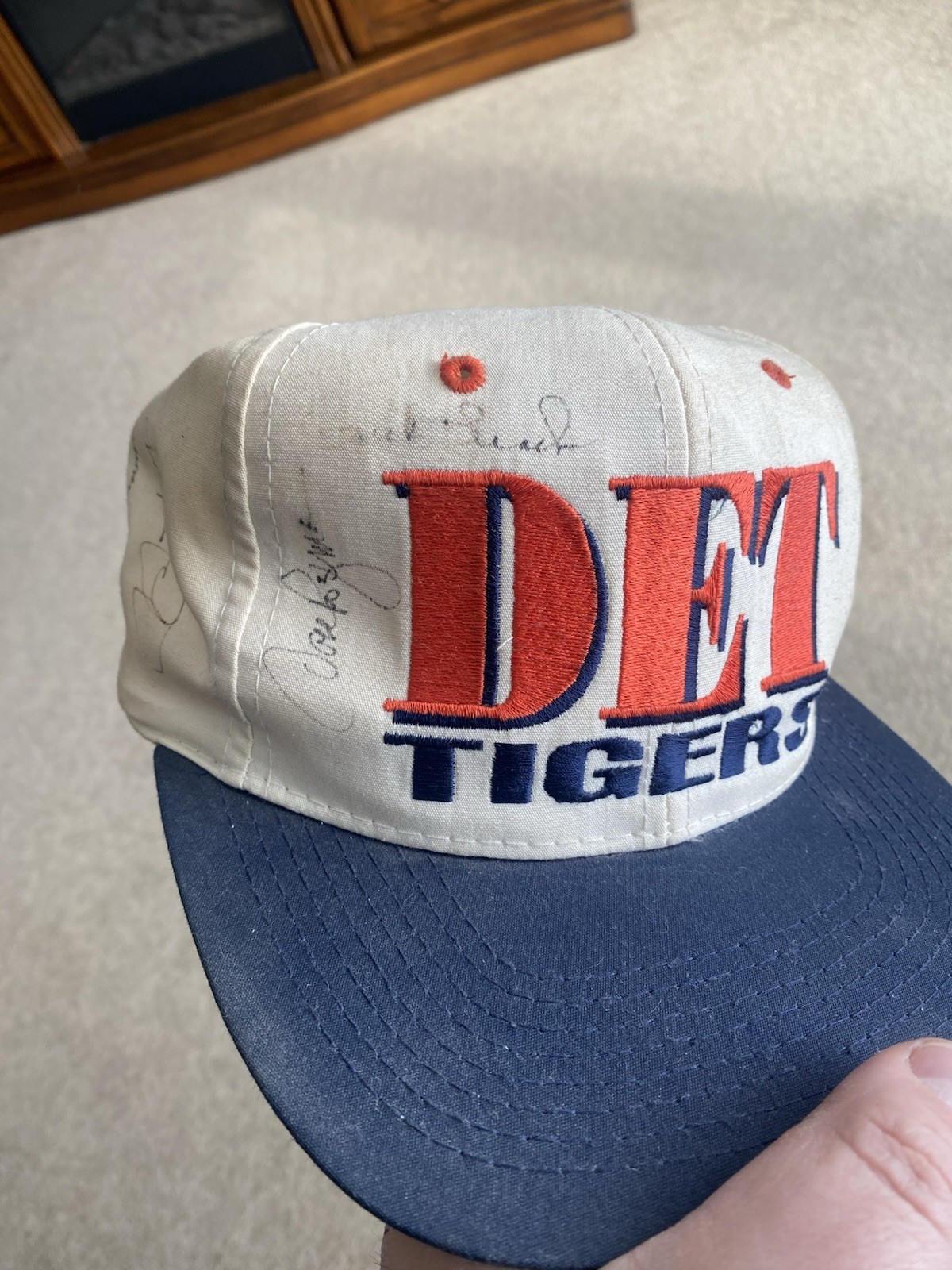 Signed Detroit Tigers Hat