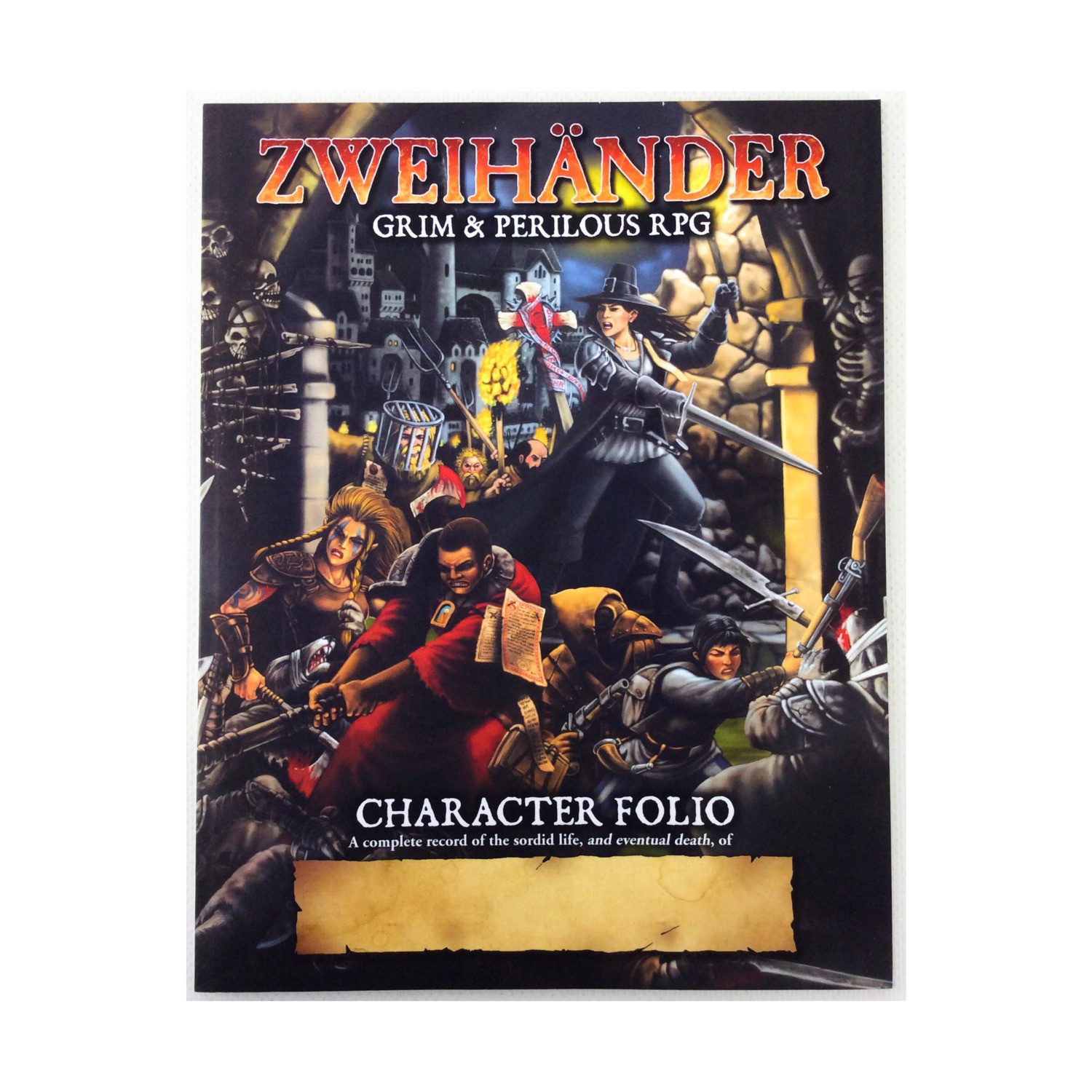 Grim & Perilous Zweihander Zweihander - Character Folio EX