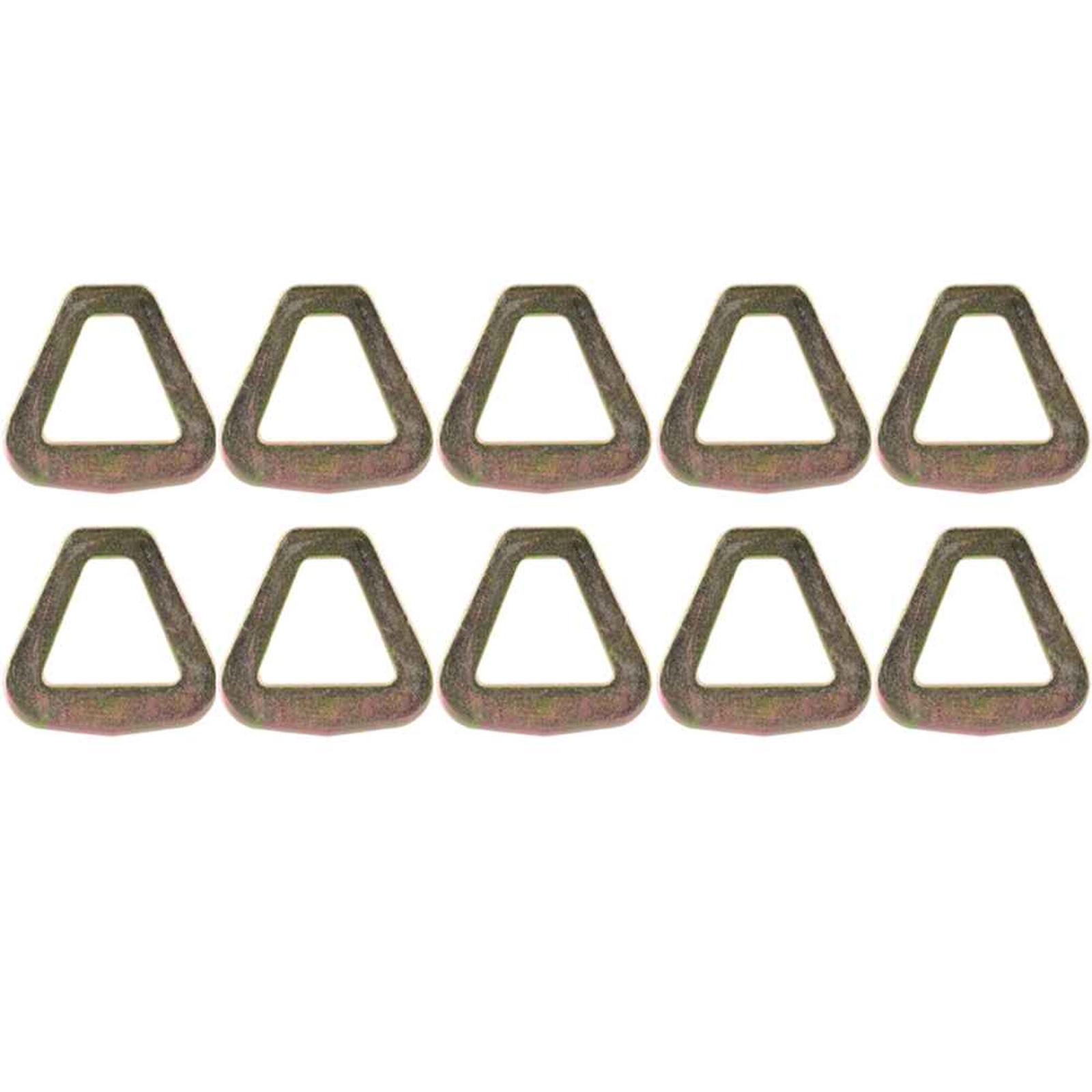 US Cargo Control 2 Inch Stamped D-Ring 10 Pack