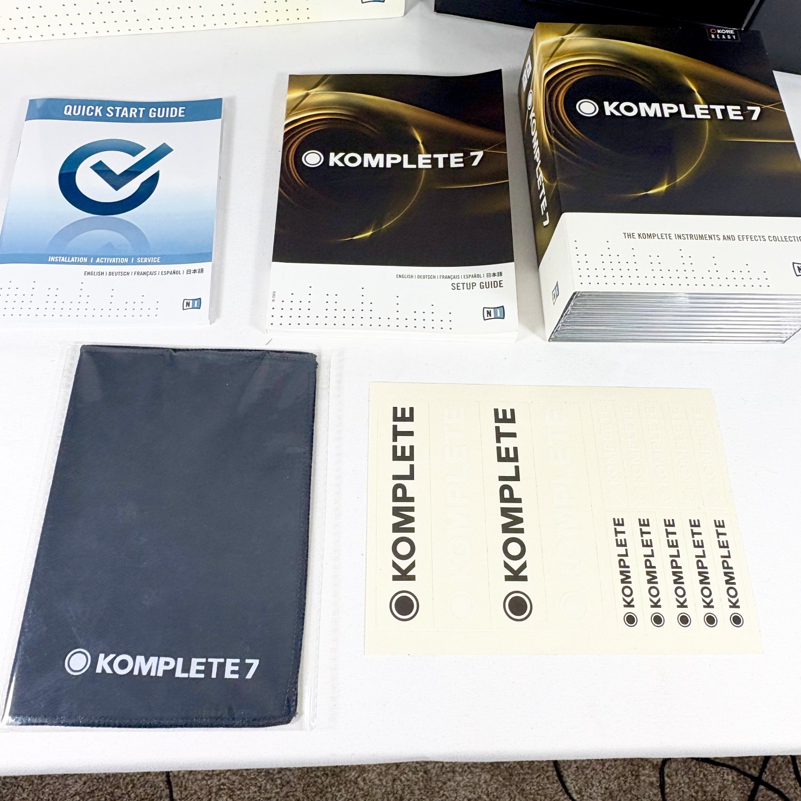 Native Instruments Komplete 7 (with Serial Number and all disks)