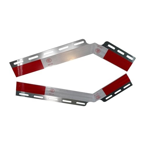 Pair Angled Down Bar Type Truck 1 Coil Mud Flap Hangers Complete 3 Coils Type