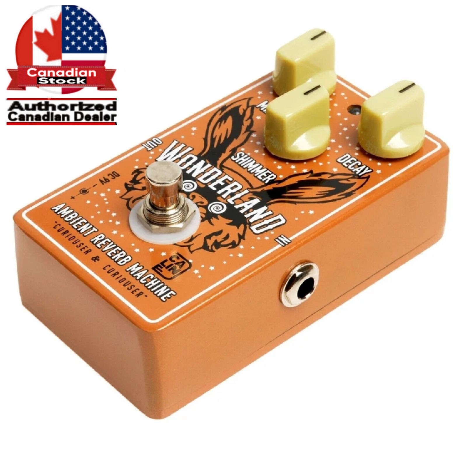 Caline CP-508 Wonderland Ambient Reverb Pedal True Bypass Ships 4Rom CANADA