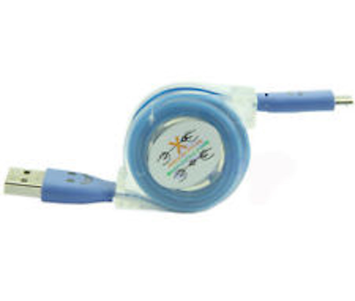 RETRACTABLE LED USB Data Sync Cable charger FOR iphone 6 plus 5S & ipod touch 5