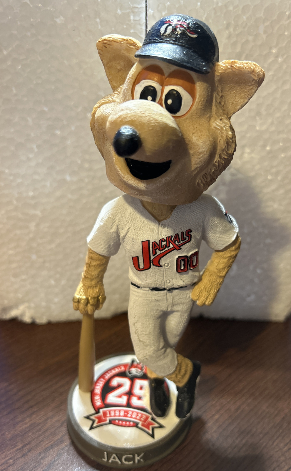 Head Bangers New Jersey Jackals ‘Jack’ Bobblehead • RARE 2023