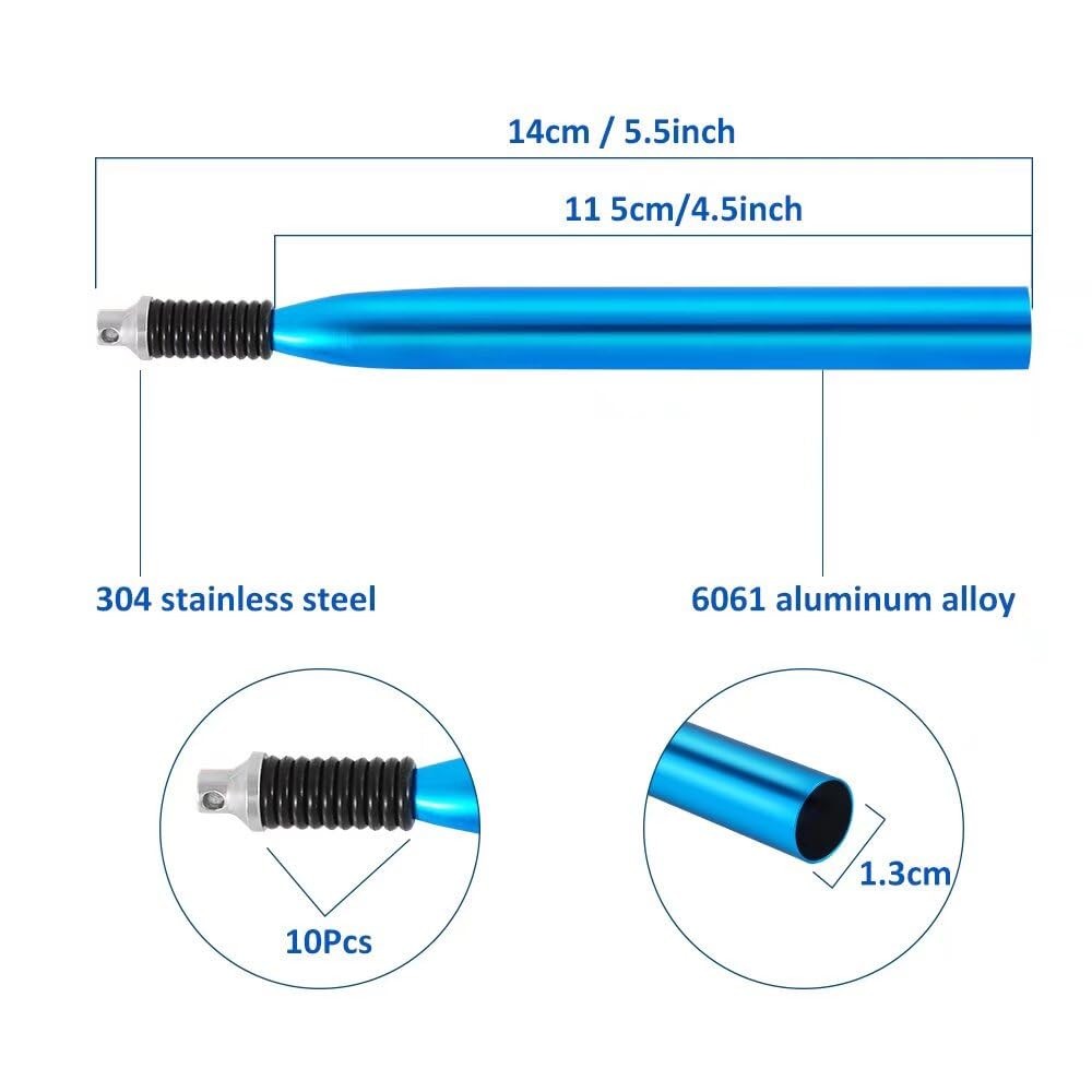 Fishfun Wacky Rig Tool wacky tool+2 sizes rings, tool+100pcs S+101pcs M