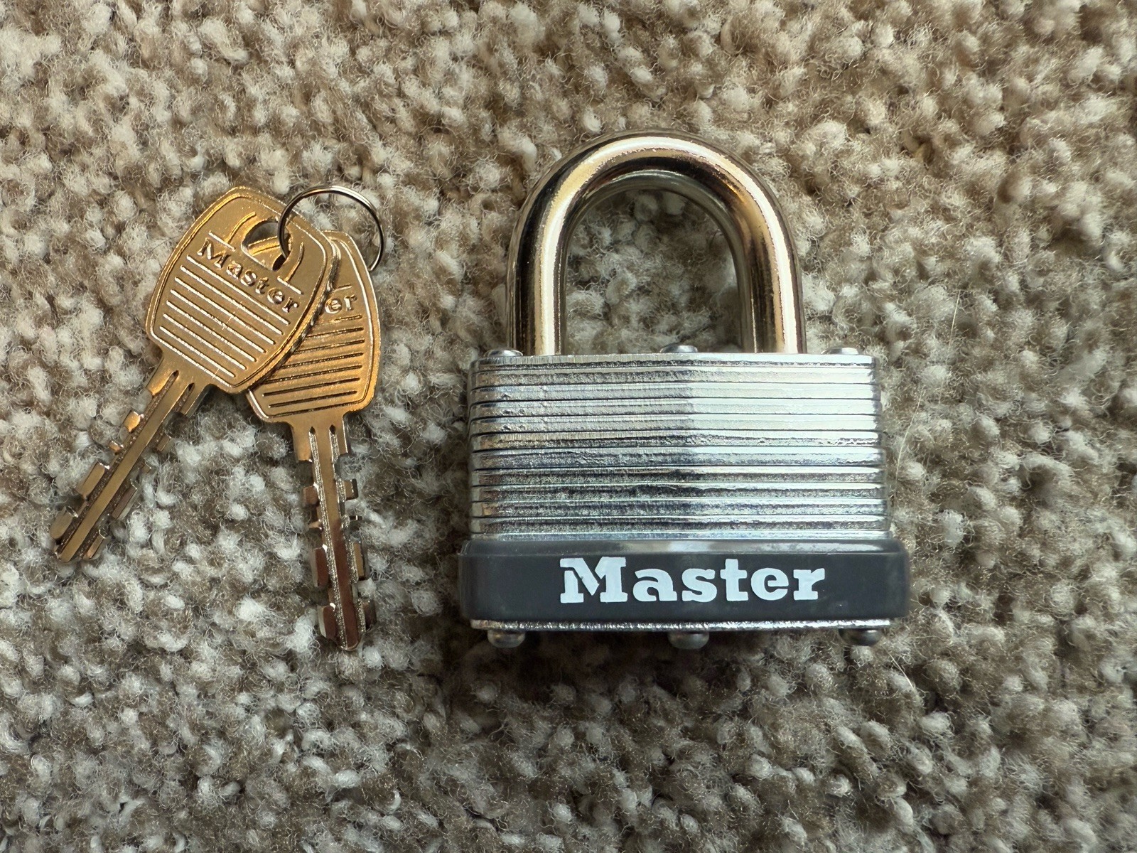 QTY 18 Master Lock Padlock 500KA Key 203 NEW
