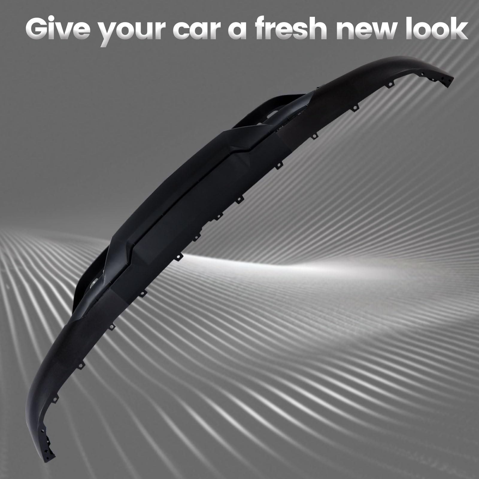 Front Bumper Lower Valance Compatible with Chevrolet Chevy Silverado 2016-201...