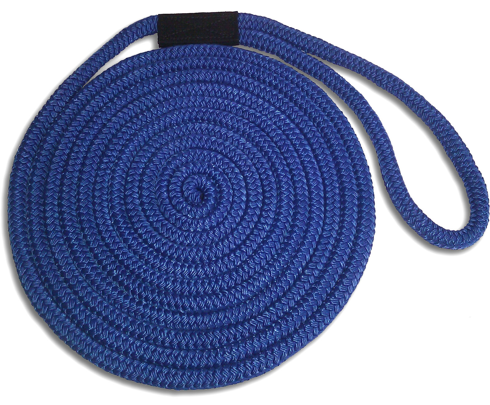 1/2" x 30' Double Braid Nylon Dock Lines - Royal Blue - Made in USA