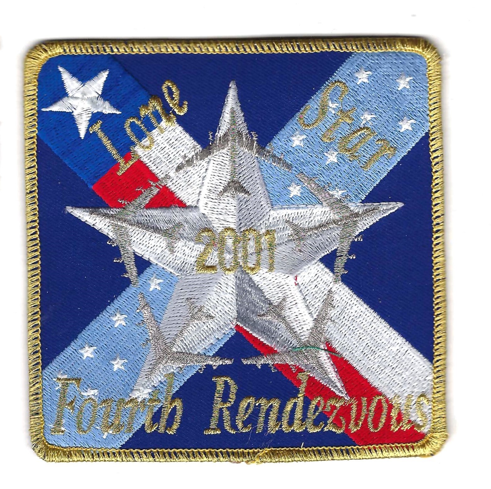 PATCH USAF LONE STAR B-52 RENDEZVOUS 2001    JT-4