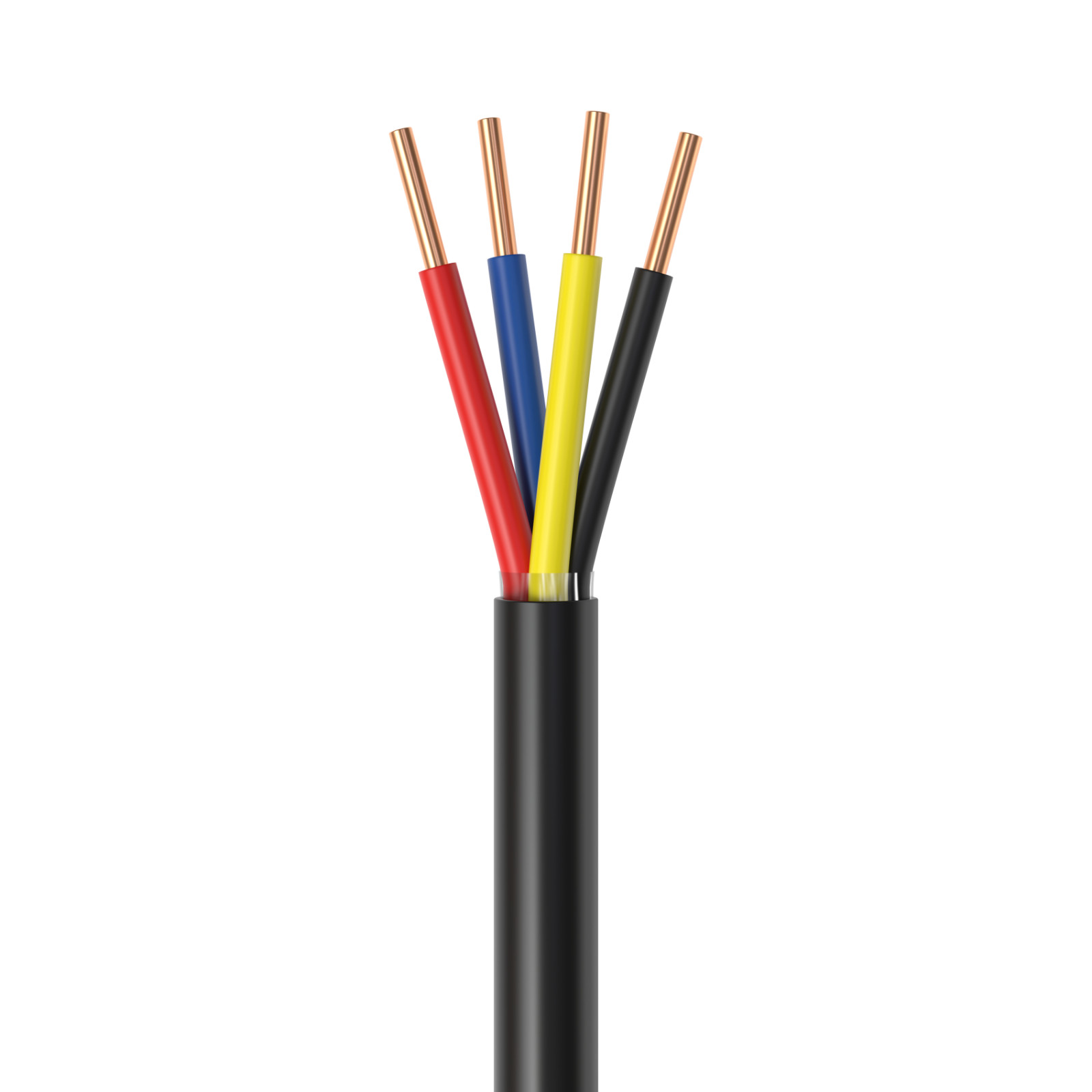 Outdoor Alarm Cable 500ft Solid CL2 Rated 18/4 AWG CCA Security