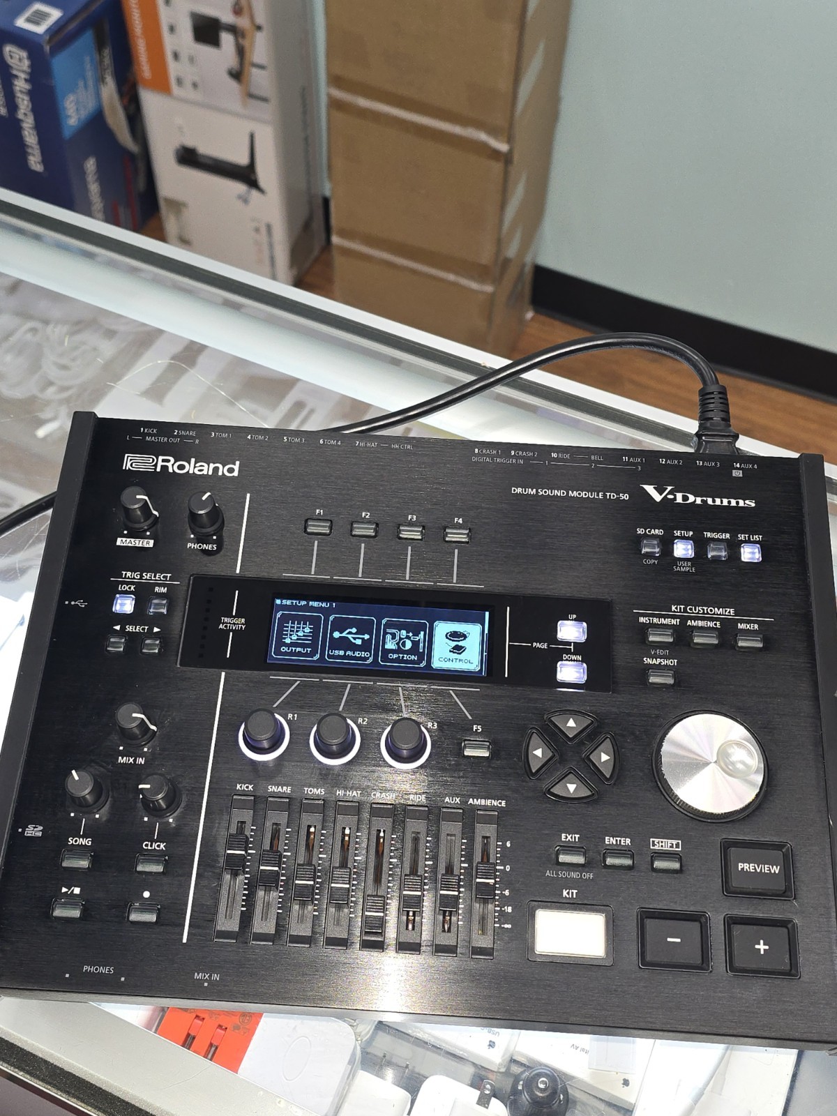 Roland TD-50 Drum Sound Module - Black