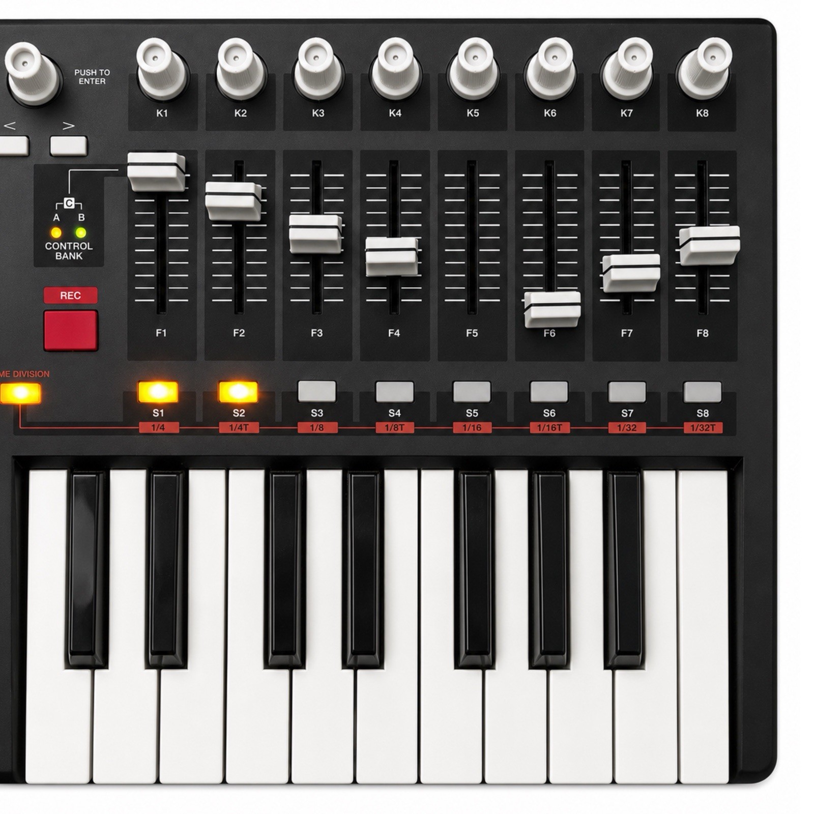Akai Professional MPK49 49-Key USB MIDI Keyboard Controller Pads Knobs Faders