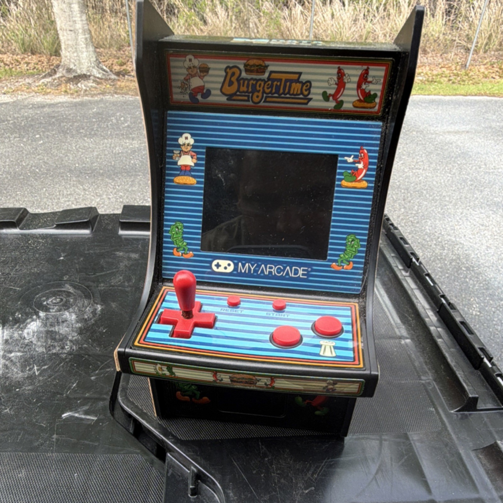 My Arcade BurgerTime Tabletop Collectible Video Arcade Machine