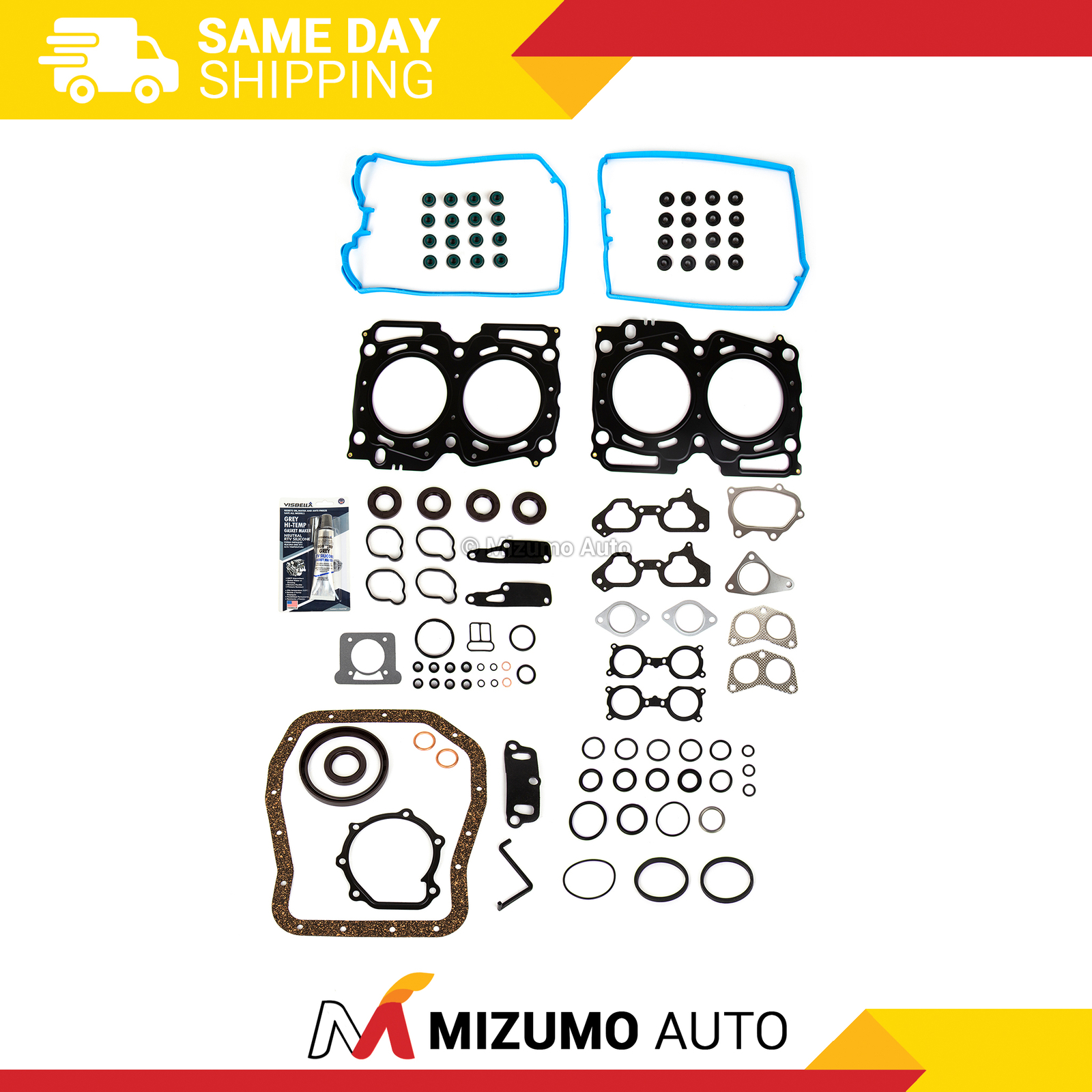 Full Gasket Set Fit 02-05 2.0L Subaru Impreza WRX Turbo USDM EJ205