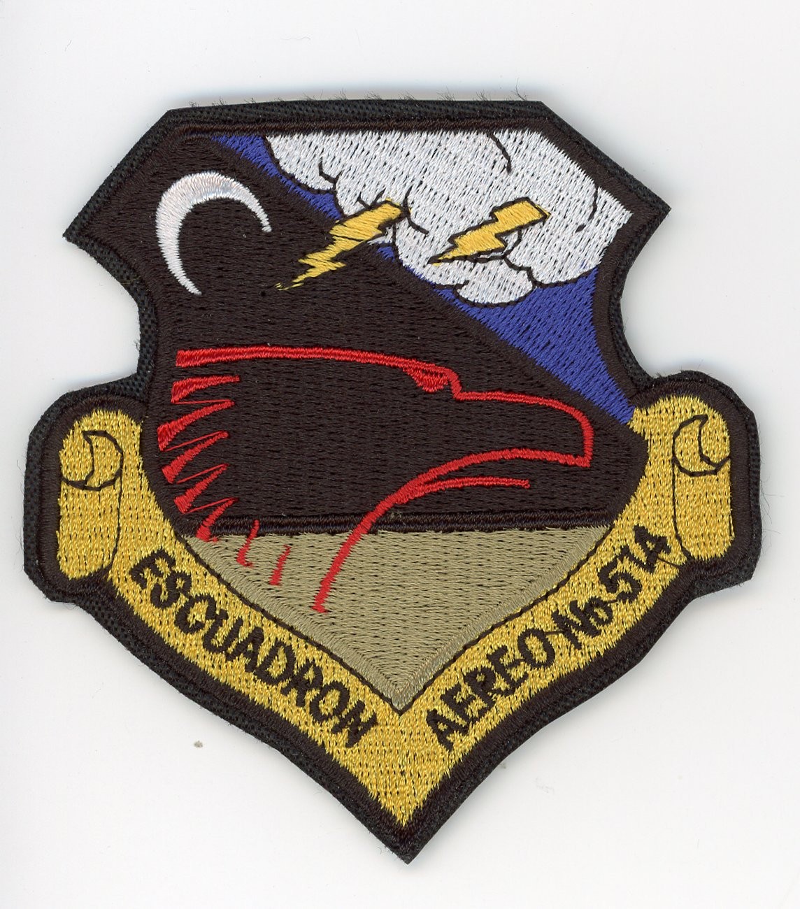 PATCH COLOMBIA AIR FORCE 514tH AIR SQDN SEW ON PARCHE