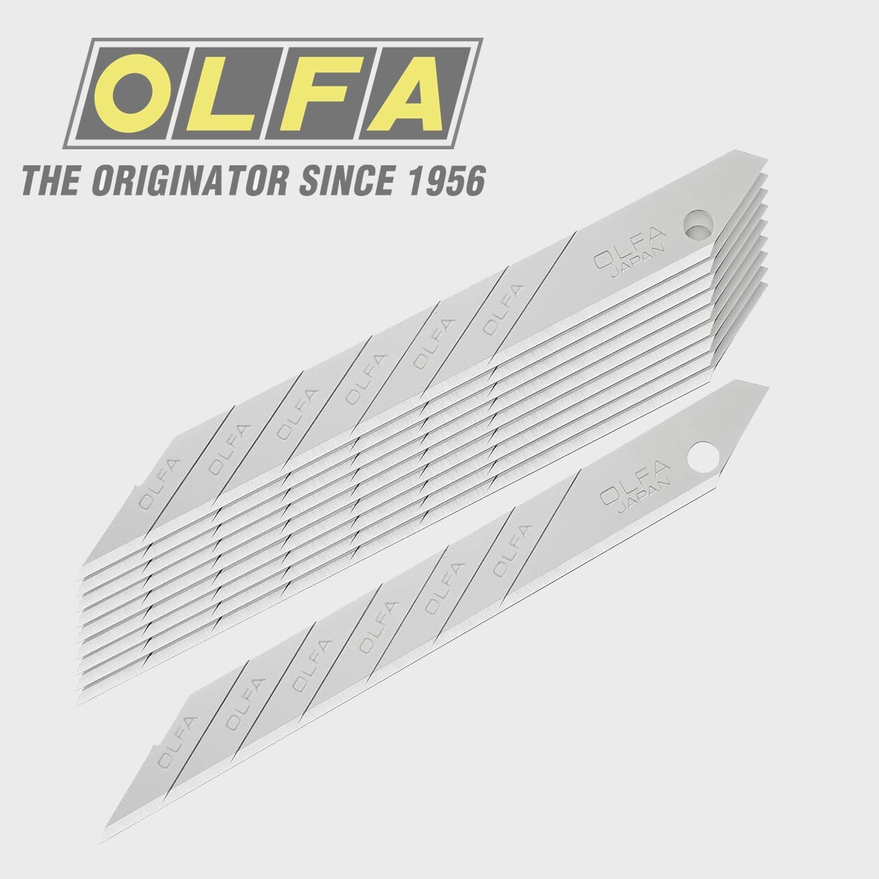OLFA Genuine 30 degree Replacement Blades for 141B (SAC-1) 10pcs Set