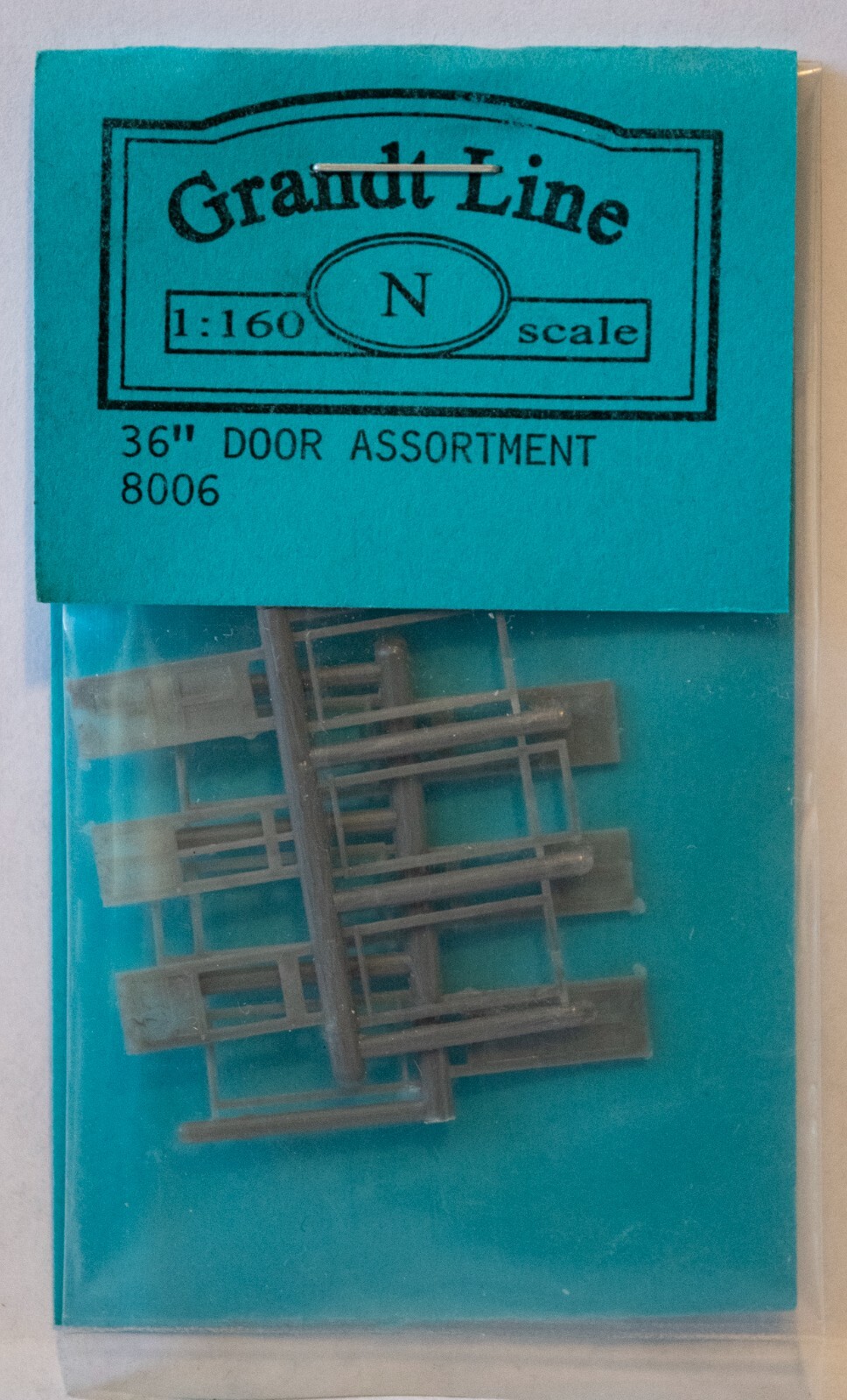 Grandt Line N #8006 Doors -- Assorted - 36" 91.4cm Wide pkg(6)