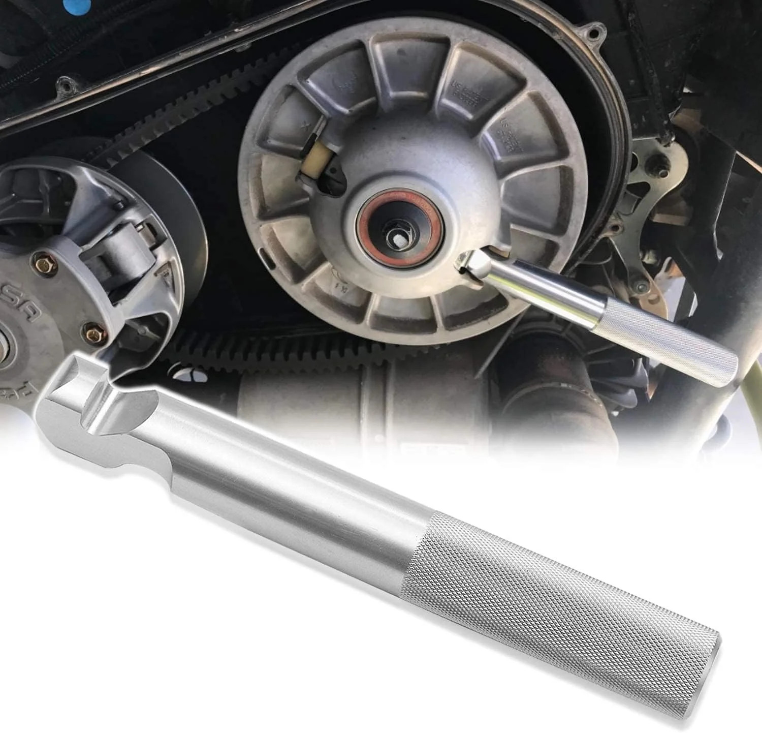 Belt Changing Tools Belt Replacement Tools Clutch Removal Wrench Tool Kit Compat