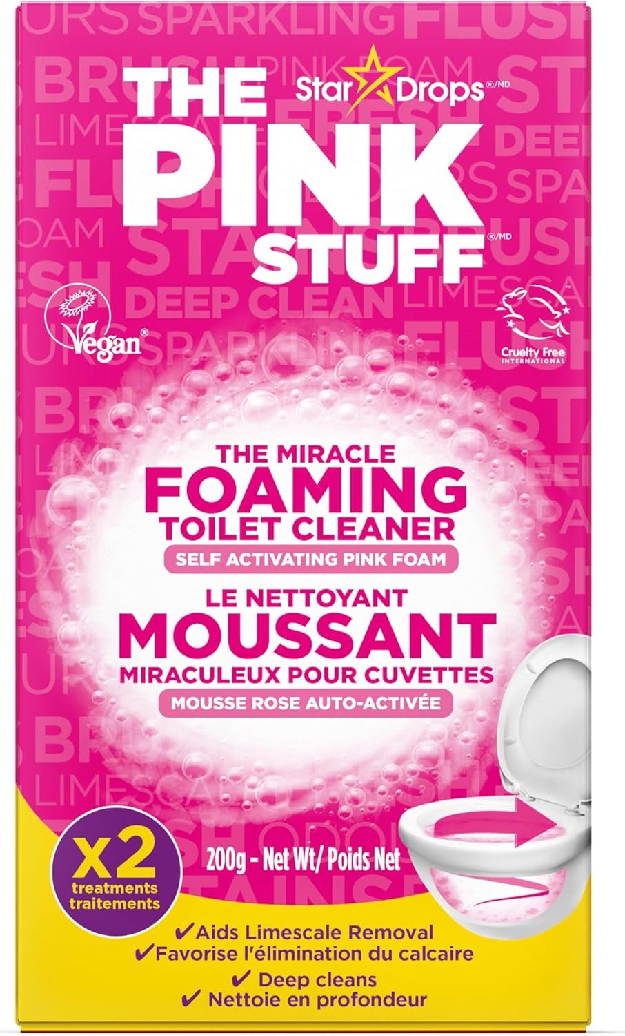 - The Pink Stuff - The Miracle Power Foing Toilet Cleaner - 2