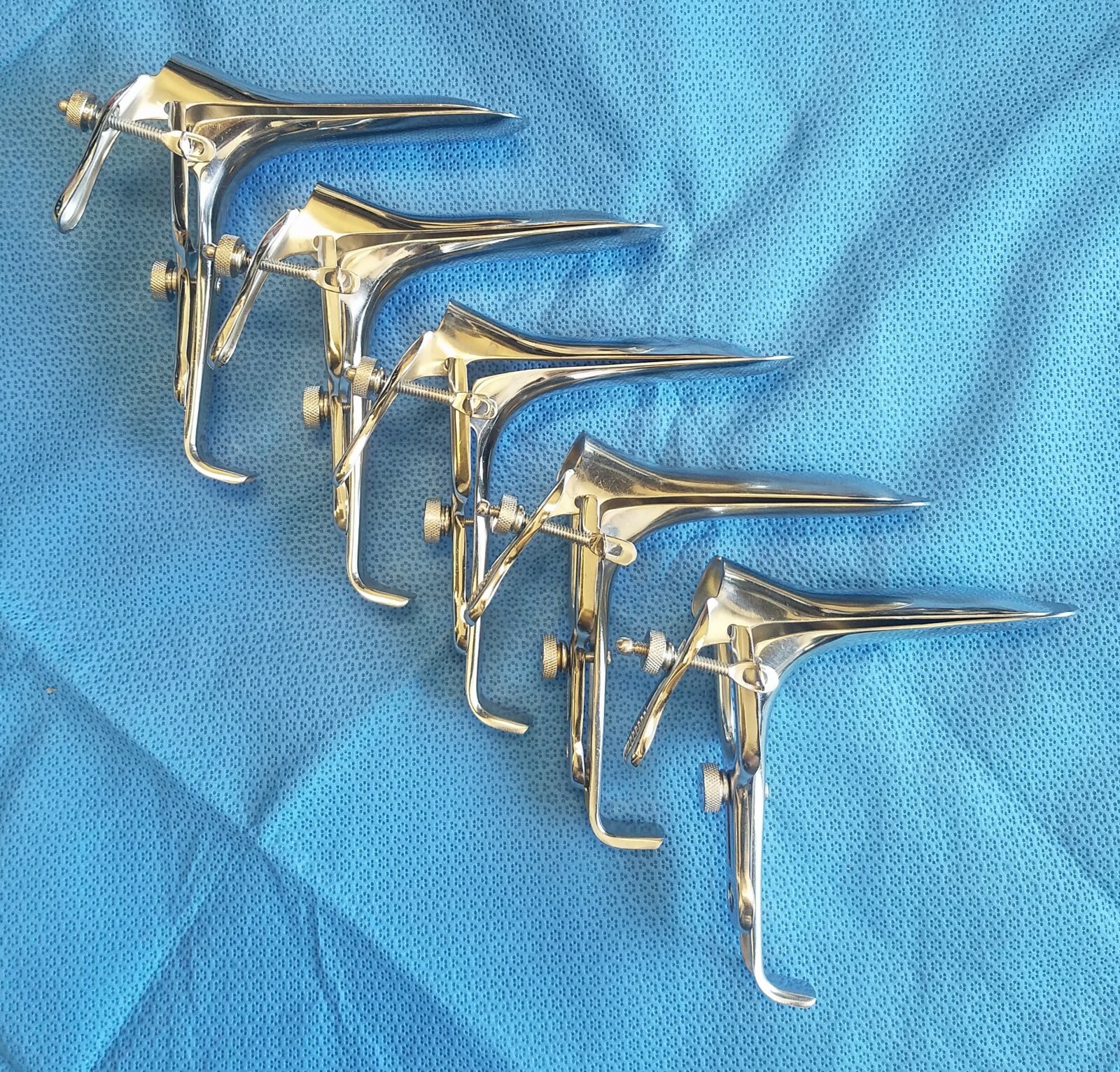 (5 Pack) VANTAGE Graves Vaginal Speculum Medium V930-15