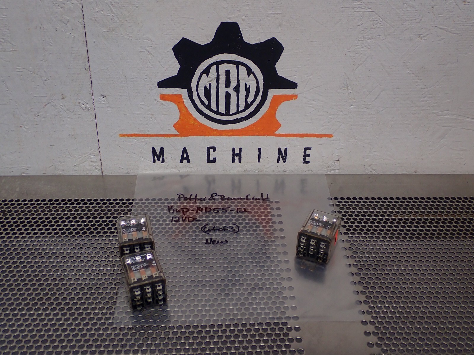 Potter & Brumfield KUP-14D55-12 Relays 12VDC 11 Blade New Old Stock (Lot of 3)