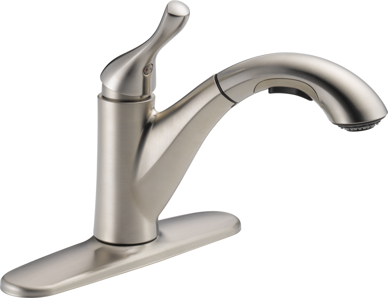 Delta Grant Pullout Kitchen Faucet Stainless-Certified Refurbished