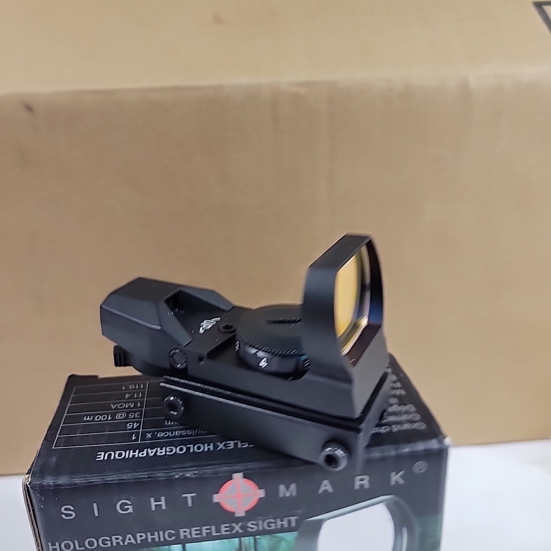Sightmark SM13003B Holographic Reflex Sight Matte Black Multi Reticle Never Used