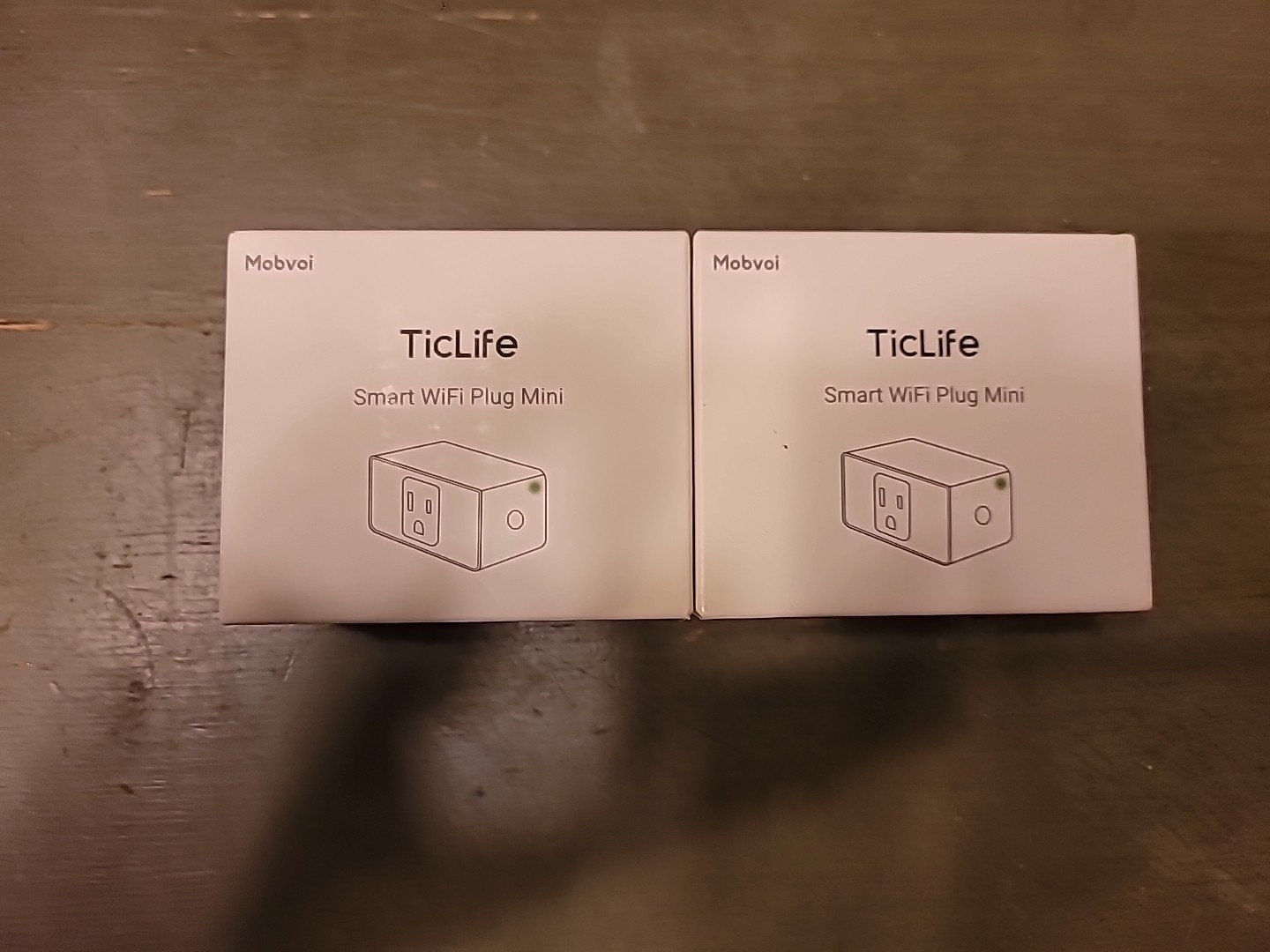 Mobvoi Ticlife Smart Wifi Plug Mini. Lot Of 2