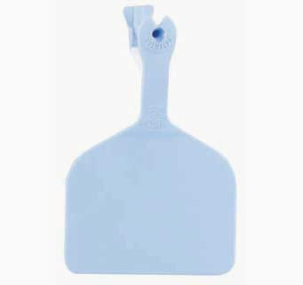 Z Feedlot Ear Tags for Cattle ID BLUE 200ct---4 pkg of 50ct