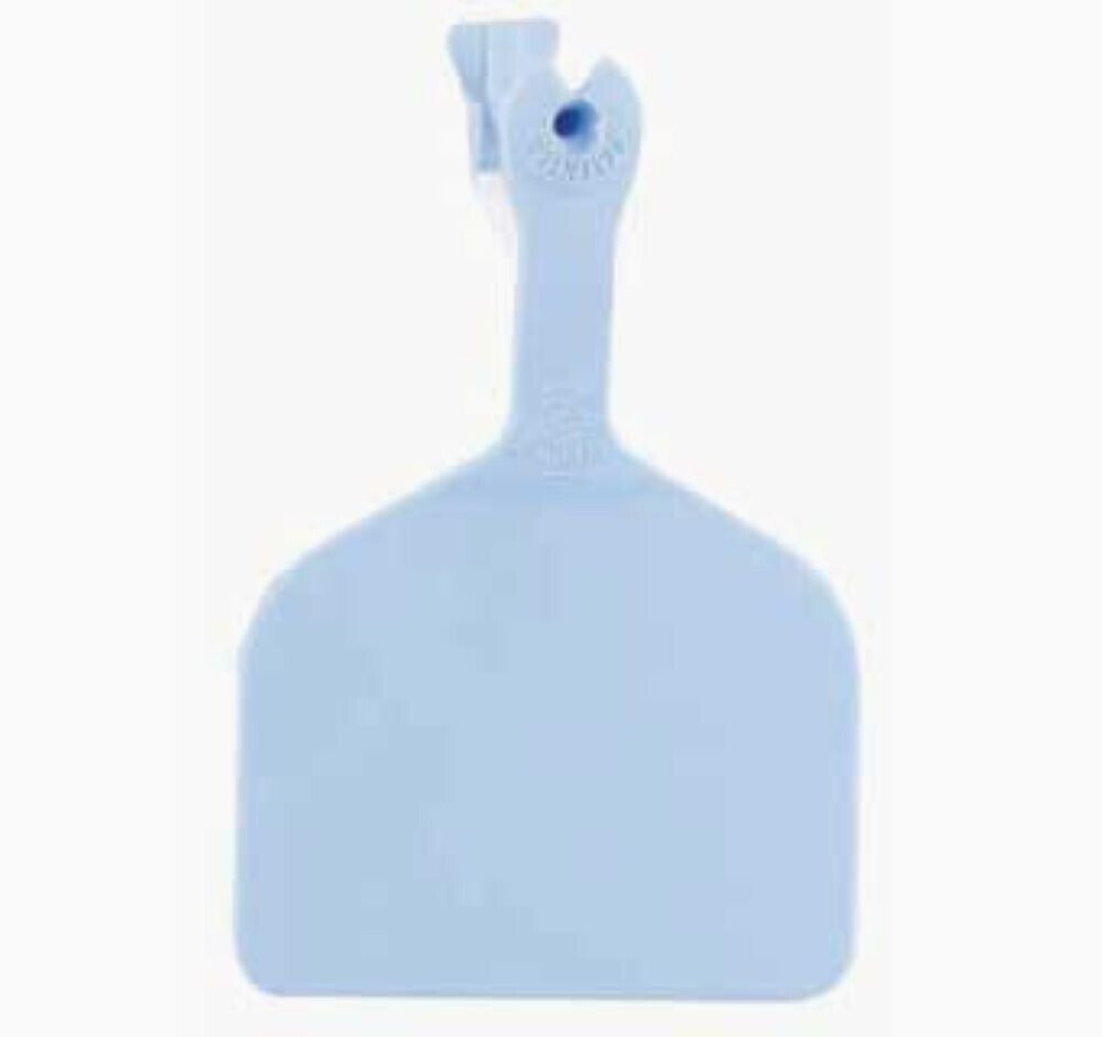 Z Feedlot Ear Tags for Cattle ID BLUE 50ct