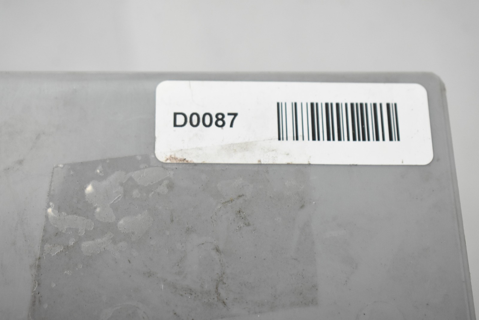 Quantum Storage Systems DS93120 Gray Plastic Slotted Divider Panel Plate