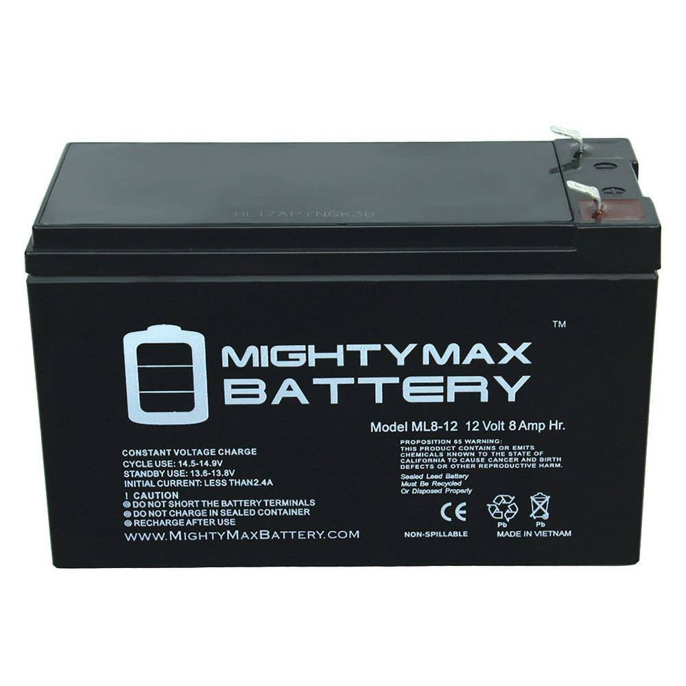 12-Volt 8Ah Compatible Battery for APC Back-Ups ES BE725BB UPS