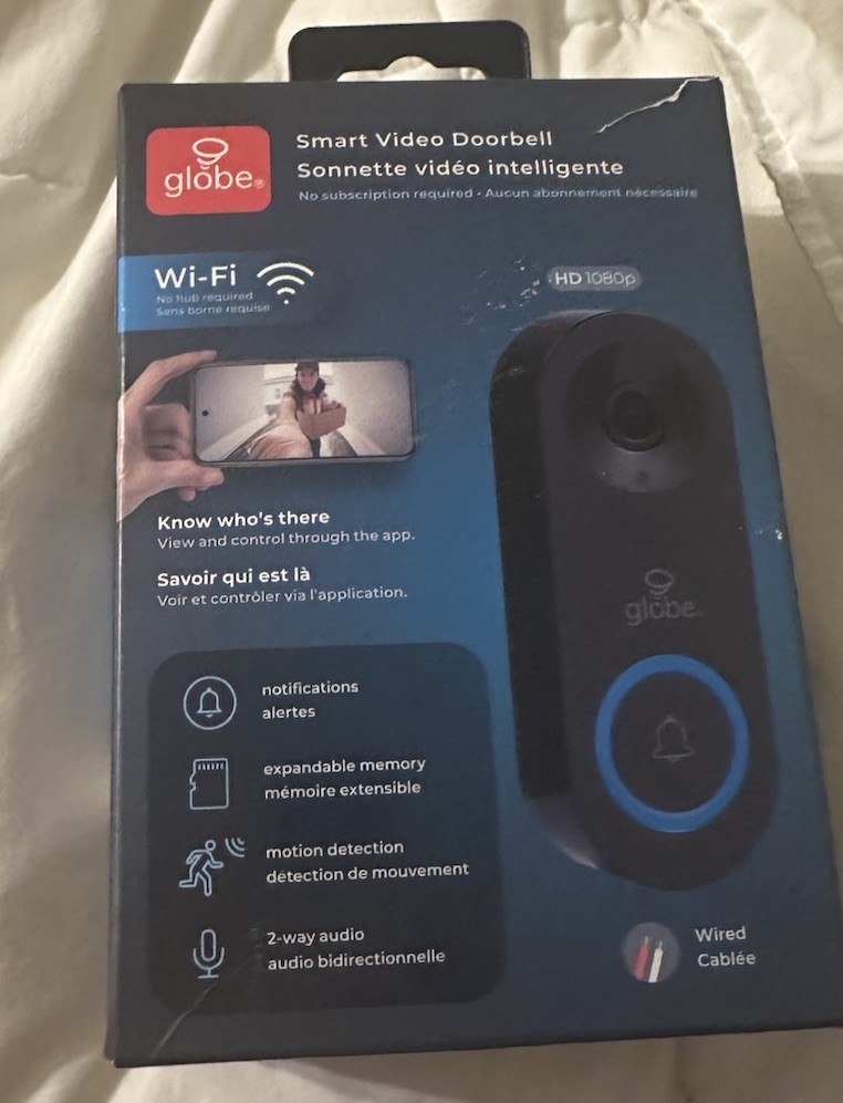 Globe Smart Video Doorbell Kit