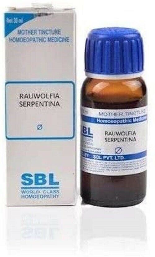 SBL Homeopathy Rauwolfia Serpentina Mother Tincture Q (30 ML)