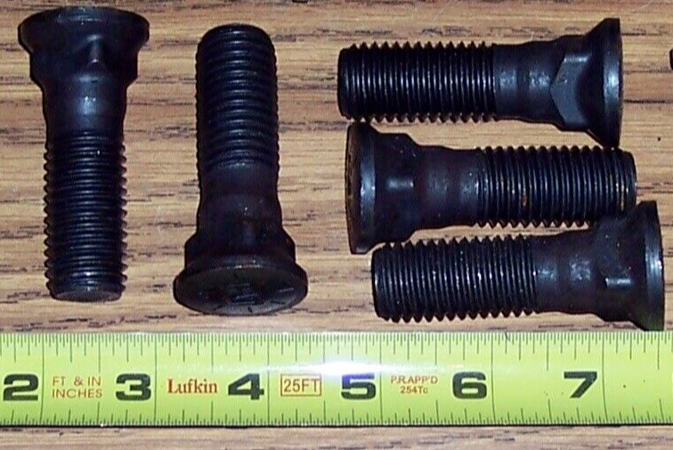 LOT OF 5ea. Caterpillar Bolts 5J-4773 ~ SQUARE NECK CARRIAGE BOLT