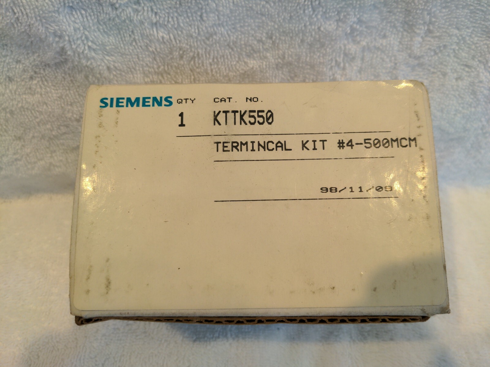 SIEMENS KTTK550 Terminal Kit #4-500MCM Brand New